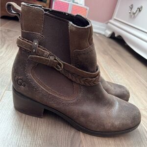 UGG Braided Ankle Boot